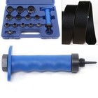 14pcs Hollow Punch Tool Set Leather Kit Gasket Hole Rubber Cutter Cutting  Box