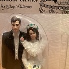 Wilton Brand New 1998  Wedding Cake Topper Bride And Groom 5    Height Nip