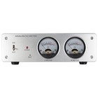 Analog Vu Meter Voice Control W  Led Backlight Display Aluminum Alloy Enclosure