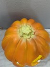 Trendmasters Blow Mold Foam Light Up Pumpkin 9    Vtg 1995 Jack O Lantern Plug In
