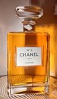 Chanel No 5 Inspired Huge Crystal Dummy Factice Bottle  Glam Luxury  Statement 