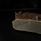 Handmade Wooden Buffalo Figurine Sculpture Signed Collectible