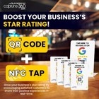 Nfc Google Review Combo Stand   Google Review Cards - Boost Seo  Enhance Onli   
