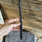 Brighton Women s Leather Belt Size Large Vintage Silver Hardware Western Cowgirl