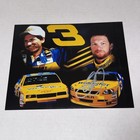2- Dale Earnhardt Jr With Sr Wrangler Daytona Chevy  3 Signed Nascar 8x10 Photos