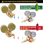 Oxygen Regulator   Acetylene Gas Regulator Victor Welding Cutting Torch Gauge