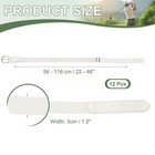 Baseball Belt Softball Belt Fit For Adult-  12 Pack  White 