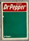 Vintage 28 By 20 Dr  Pepper Soda Pop Menu Board Metal Sign Nice Shape
