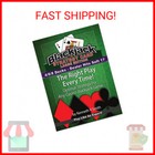 Blackjack Strategy Card - Large Edition  4 6 8 Decks  Dealer Hits Soft 17 Cards 