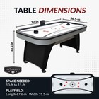 Silverstreak 5-foot Air Hockey Game Table With Electronic Scoring