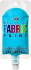Flexible  Crack-resistant Light Blue Fabric Paint - Easy-squeeze 2 7 Oz Pouch
