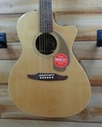 New Fender   Newporter Player Walnut Fingerboard Acoustic Electric Guitar Natural