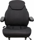 Black Fabric Universal Tractor Seat Fits Case Ih John Deere Ford New Holland