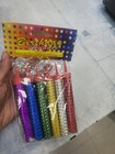 Package Of 6x 5 Inches Sparkling Birthday Candles 