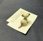 Vintage Nos Hagen-renaker  368 Siamese Kitten Original Miniature Figurine
