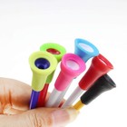 Rubber Cushion Top Plastic Golf Tees Mixed Colors Pack Of 50pcs