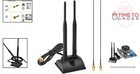 Dual Band Wifi Antenna 2 4ghz 5ghz Rp-sma Male Ipex Cables For M 2 Pc Router