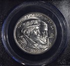 1924 Huguenot Commemorative Silver Half Dollar  pcgs Ms64 