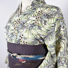    near Mint   upcycle Kimono  Kimono Robe kimono Dress flower Pattern Design