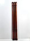 3 Decorative Wood Carving Column 27 56 In Antique French Architectural Salvage