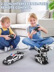 Transformable Rc Car For 4-7 8-12 Boys  2 4ghz 1 18 Scale Transformable Robot
