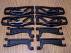 Fits Traxxas 1 10 Wide-maxx A-arms F   R Upper Lower Black Suspension 89086-4