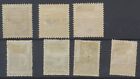Cape Verde Islands 1893-1914 Sgn37 60 61a 174 176 178 9 Mint Hinged Cv   7