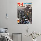 24 Heures Le Mans - 1969 - Vintage Racing Travel Poster - Auto Posters