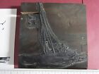 Printing Letterpress Printers Cut Block  Printers Cut  sailboat  Zinc Large