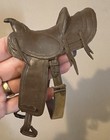 Marx Horse Thunderbolt Western Tack  Brown Accessories 1960s Johnny West Saddle