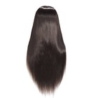 26-28 Inch Mannequin Head With Synthetic Hair Cosmetology Training Head Clamp