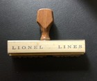 Vintage Lionel Lines Train Rubber Stamp Lot O Gauge Numbers - Train Store Stock