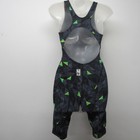 Arena Fina Powerskin Open Back Tech Knee Suit Women s Sz Xs-small Black Geo