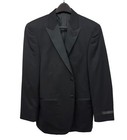 Men s Joseph Abboud Black Tuxedo Blazer 40r Wool Peak Lapel 2-button Nwt