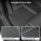 Super Liner Tesla Model Y Floor Mats 2025 2026   Custom Fit All-weather 9-piece