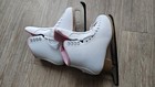 Jackson Softskate 380 Figure Skates Womens Size 8 Ultima Mark I White Pink