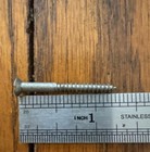 Antique Wood Screws  5 X 1-1 4   flat Head Slotted American Made 12 Pack Free Ship