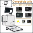 Waterproof Housing Case For Gopro Hero 5 6 7 Black Protective Underwater Dive   