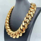 Men s   Women Custom 30mm Wide 30 Inch Long Solid Cuban Link Necklace 925 Silver