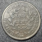 1803 Draped Bust Large Cent 1c Small Date   Small Fraction W  Stems Fine