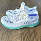 Nike Zoomx Streakfly - Size 12 5 - White And Teal - Used But In Good Condition
