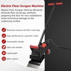 Electric Floor Scraper Machine  3600 Rpm  With Blade Detachable Handle