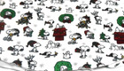 Berkshire Peanuts Snoopy Christmas 36  Tree Skirt Winter Activities