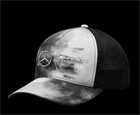 F1 Racing  Mercedes Amg Petronas Smoke Tie Dye Trucker Cap  Authentic 