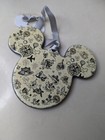 Disney Mickey Mouse Icon Vacation Club Disc Christmas Ornament New Ceramic