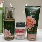 Bath   Body Works Travel Size Christmas Gift Box Set - Rose   Rose Water   Ivy