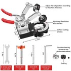 35mm Metal Concealed Hinge Jig With 2 Quick Clamps Cabinet Door Mounting Tool