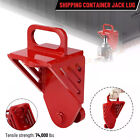 Shipping Container Jack Lug  With Handle  Red Jack Leveling Attachment 74000lbs