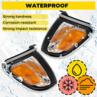 2pc Side Marker Corner Parking Lights Turn Signal Chrome For Toyota Tacoma 01-04