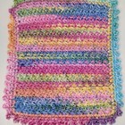 Handmade crochet Spa Washcloths set Of 1 100  Cotton eco-friendly reusable